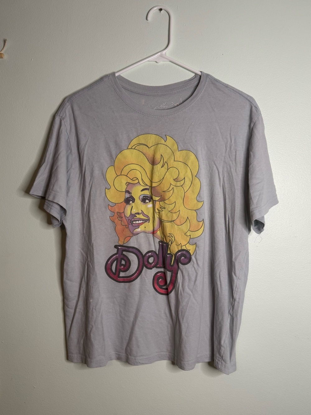 Thrashed Dolly Parton Graphic Tee (L)
